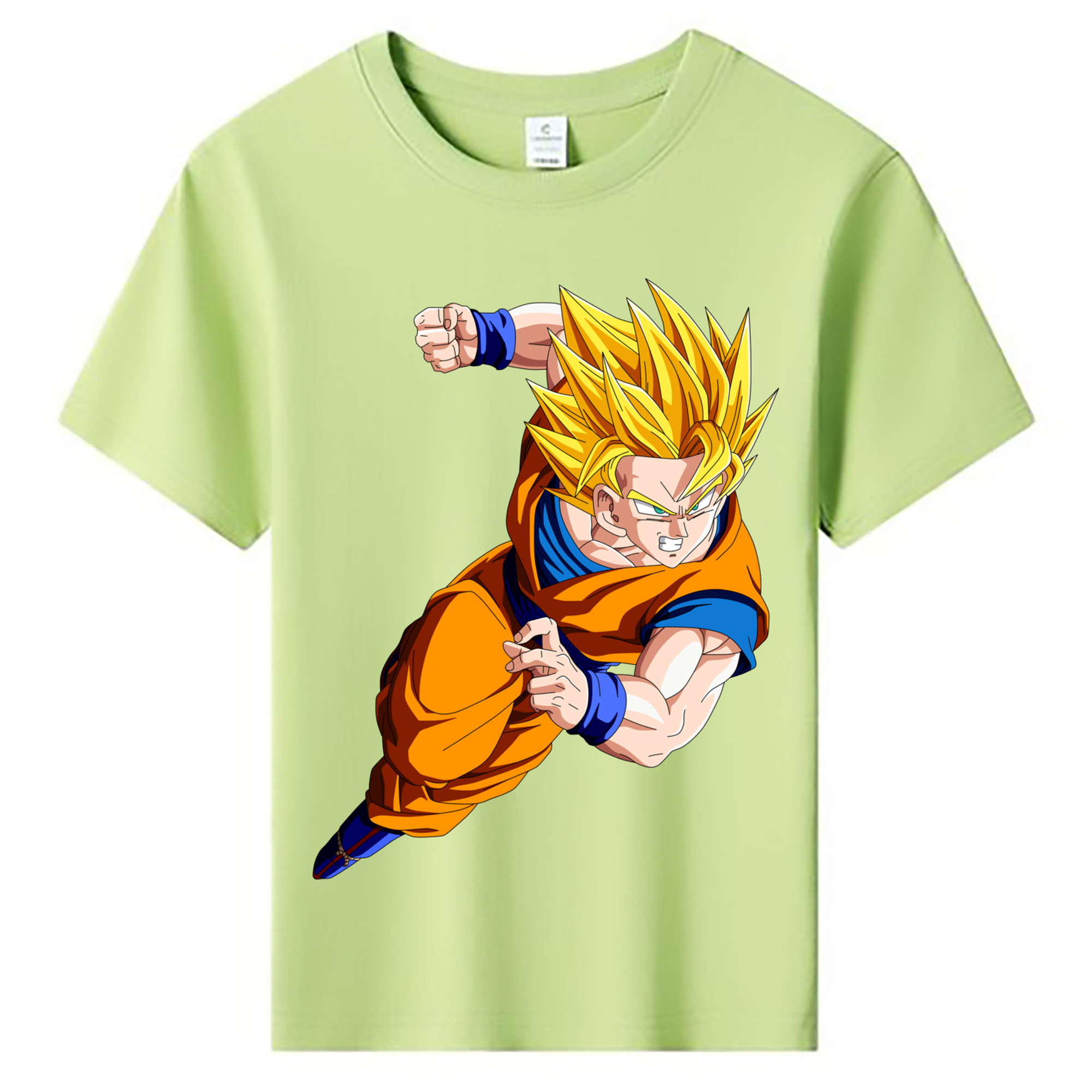 （画像用） ドラゴンボール 孫悟空（そん ごくう）Son Goku カカロット DRAGON BALL Kakarotto 綿100％キッズTシャツ（フロントプリント）